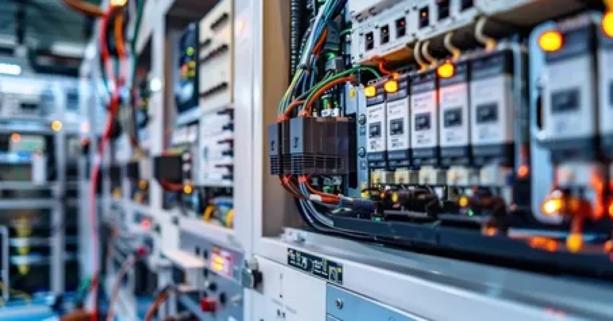 Licensed commercial electricians installing electrical systems in a business premises in Hawke's Bay, New Zealand