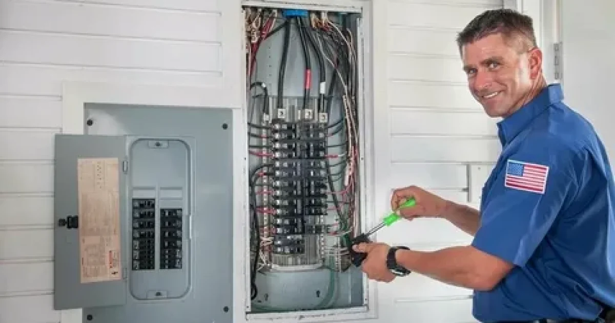Electrician Hawke’s Bay inspecting an electrical system at a Hawke’s Bay property